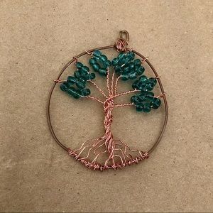Handmade Tree of Life Beaded Charm